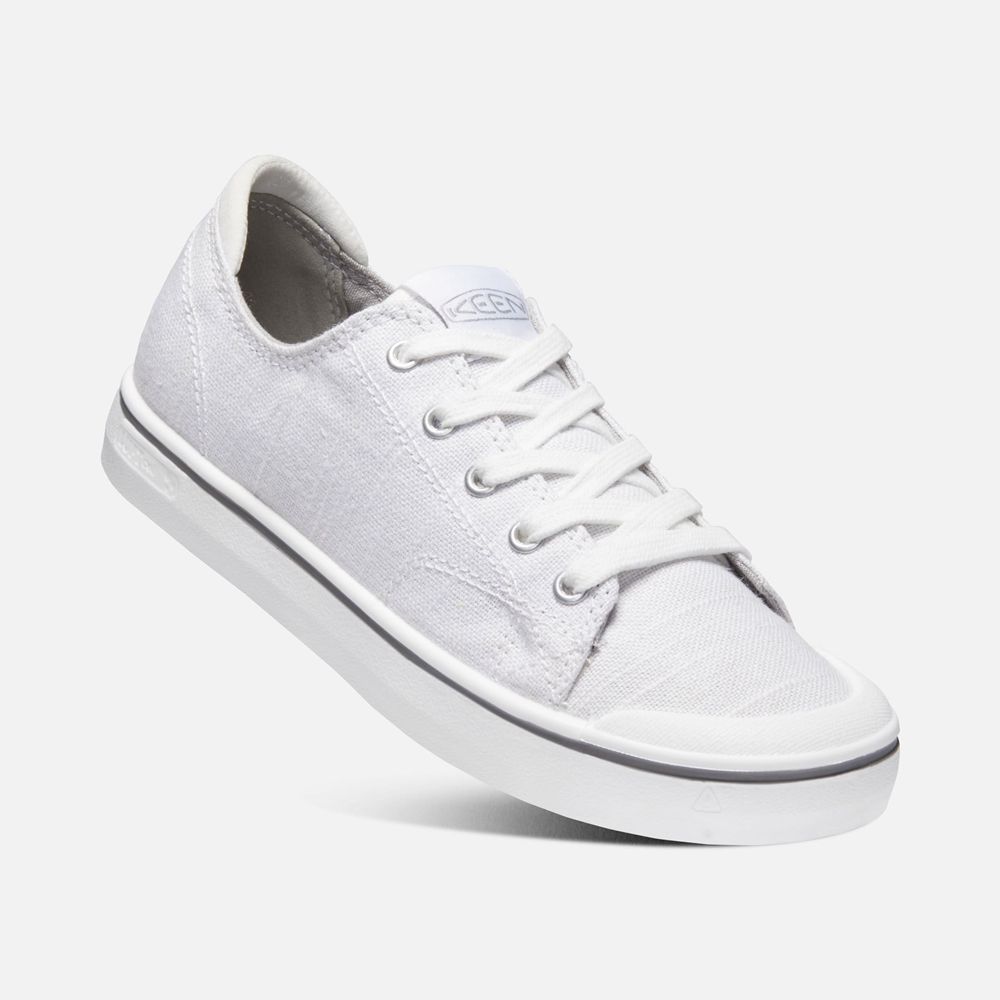 Zapatos de lona Keen Mexico Blancos - Mujer Elsa Iv Sneaker - LG4285390